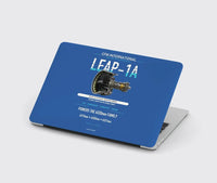 Thumbnail for CFM LEAP-1A design on blue MacBook case