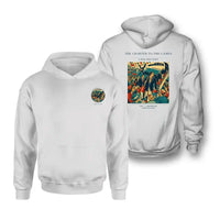 Thumbnail for VINTAGE G4103 - The Charter To The Games - Double-Side Hoodie design on white double side