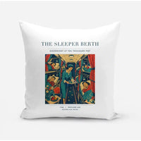 Thumbnail for VINTAGE G4216 - The Sleeper Berth - Designed Pillows design on white