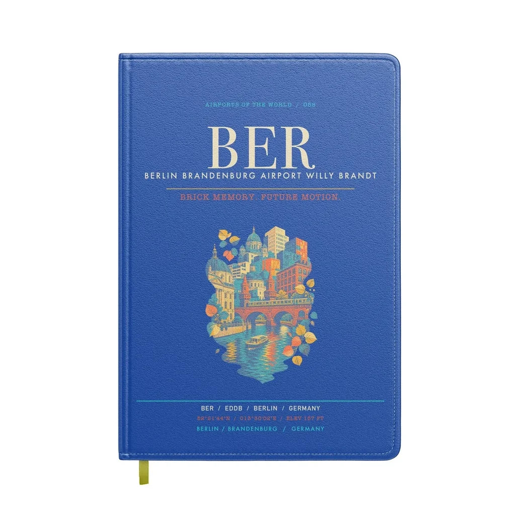 Berlin Brandenburg Airport Willy Brandt BER - Blue