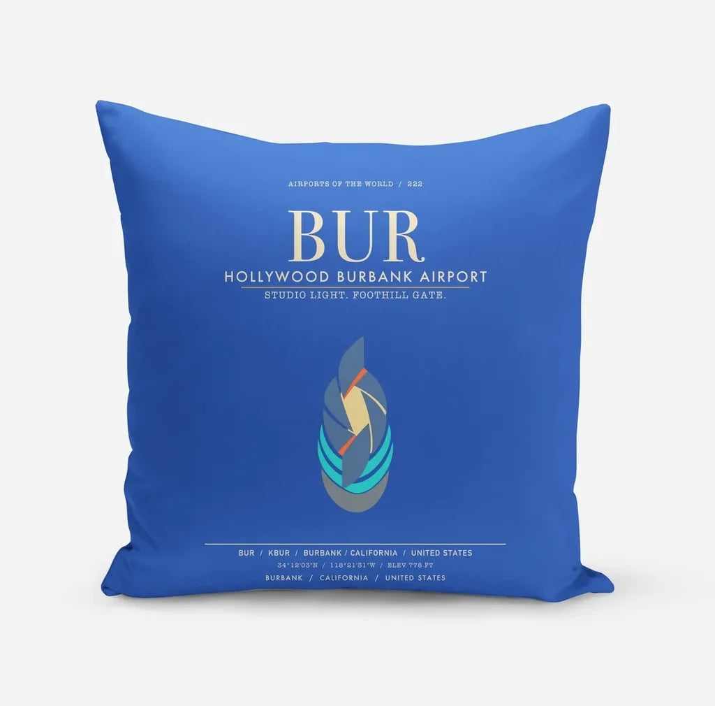 Hollywood Burbank Airport BUR - Blue