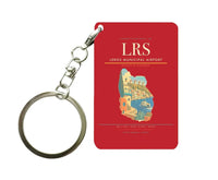 Thumbnail for Leros Municipal Airport (LRS) design on red key chain