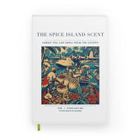 Thumbnail for VINTAGE G4279 - The Spice Island Scent - Designed Notebooks design on white