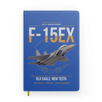Thumbnail for F-15EX Eagle II design on blue notebook