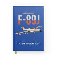 Thumbnail for F-89J Scorpion design on blue notebook