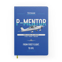 Thumbnail for Tecnam P-Mentor design on blue notebook