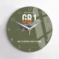 Thumbnail for SEPECAT Jaguar GR1 design on green army no frame wall clock