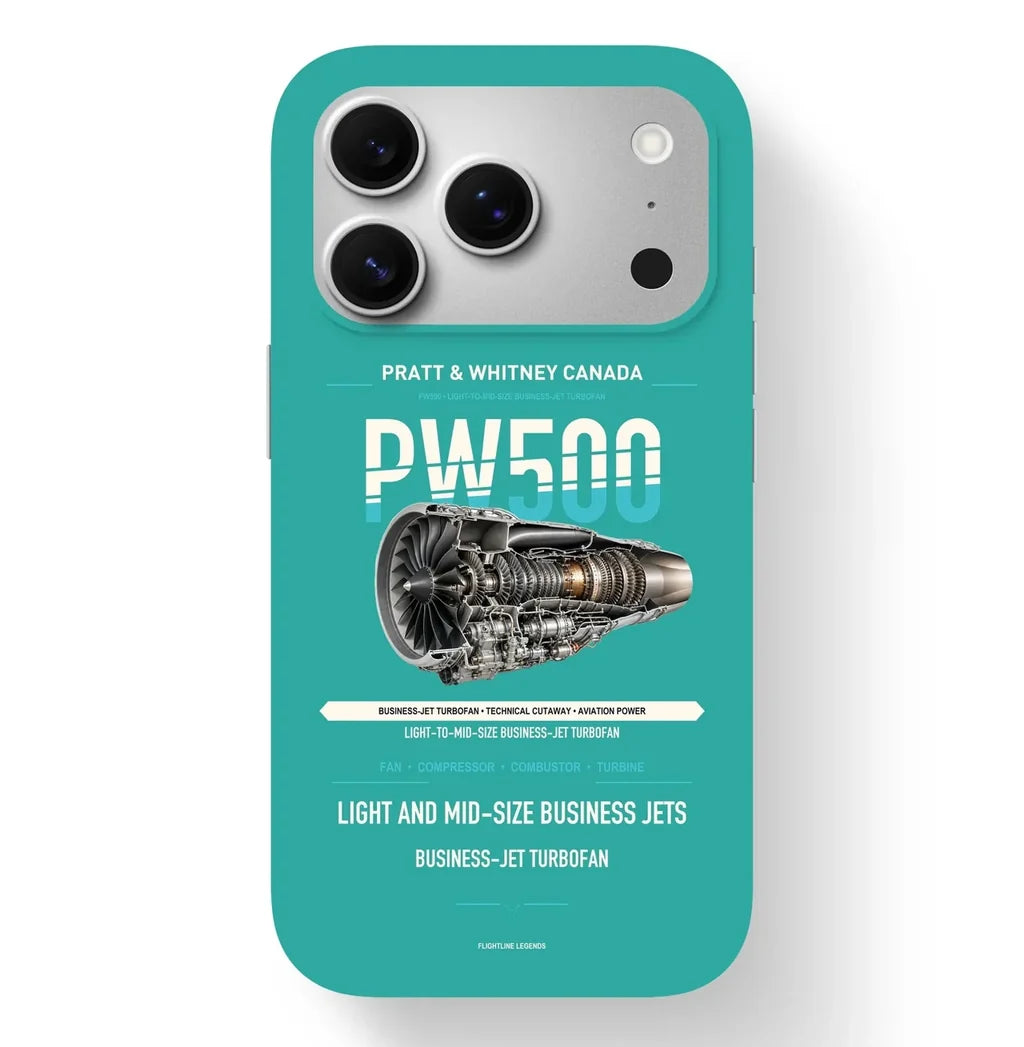 PW500 Case design on turquoise iphone case