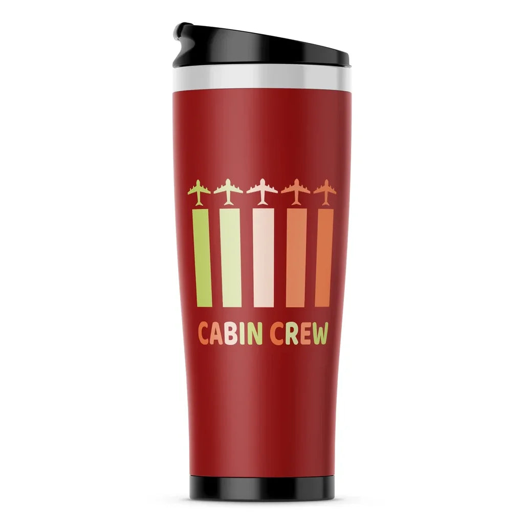 Colourful Cabin Crew Travel Mug - view 15