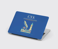Thumbnail for Cheyenne Regional Airport (CYS) design on blue MacBook case