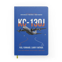 Thumbnail for KC-130J SUPER HERCULES design on blue notebook