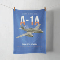 Thumbnail for Messerschmitt Me 262A-1a design on blue towel