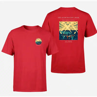Thumbnail for VINTAGE G4504 - The Searchlight Choir - Double-Side T-Shirt design on red double side t shirt