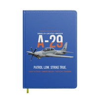 Thumbnail for A-29 Super Tucano Light Attack design on blue notebook