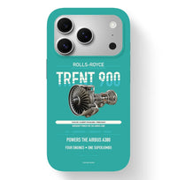 Thumbnail for TRENT 900 Case design on turquoise iphone case
