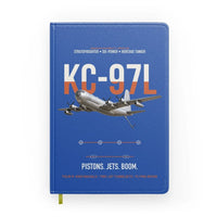 Thumbnail for KC-97L STRATOFREIGHTER design on blue notebook