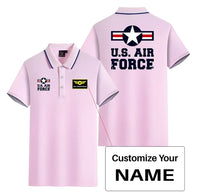 Thumbnail for Customisable US Air Force Polo Shirt - view 15
