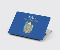 Thumbnail for Dr. Babasaheb Ambedkar International Airport (NAG) design on blue MacBook case