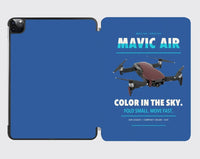 Thumbnail for DJI Mavic Air design on blue ipad tablet case