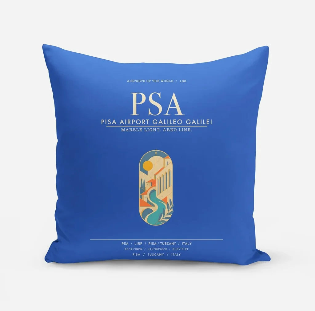 Pisa Airport Galileo Galilei PSA - Blue