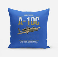 Thumbnail for A-10C Thunderbolt II design on blue pillow