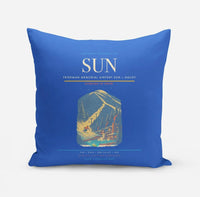 Thumbnail for Friedman Memorial Airport (SUN) design on blue pillow