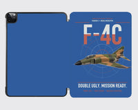 Thumbnail for F-4C Phantom II design on blue ipad tablet case