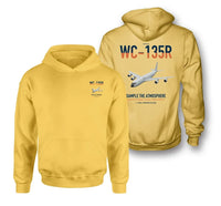 Thumbnail for WC-135R Constant Phoenix design on yellow double-side hoodie, double-side print