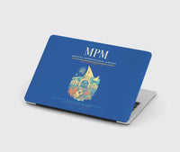 Thumbnail for Maputo International Airport (MPM) design on blue MacBook case