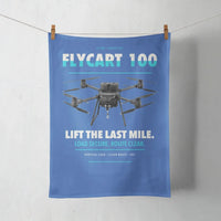 Thumbnail for DJI FlyCart 100 design on blue towel