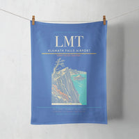 Thumbnail for Klamath Falls Airport (LMT) design on blue towel