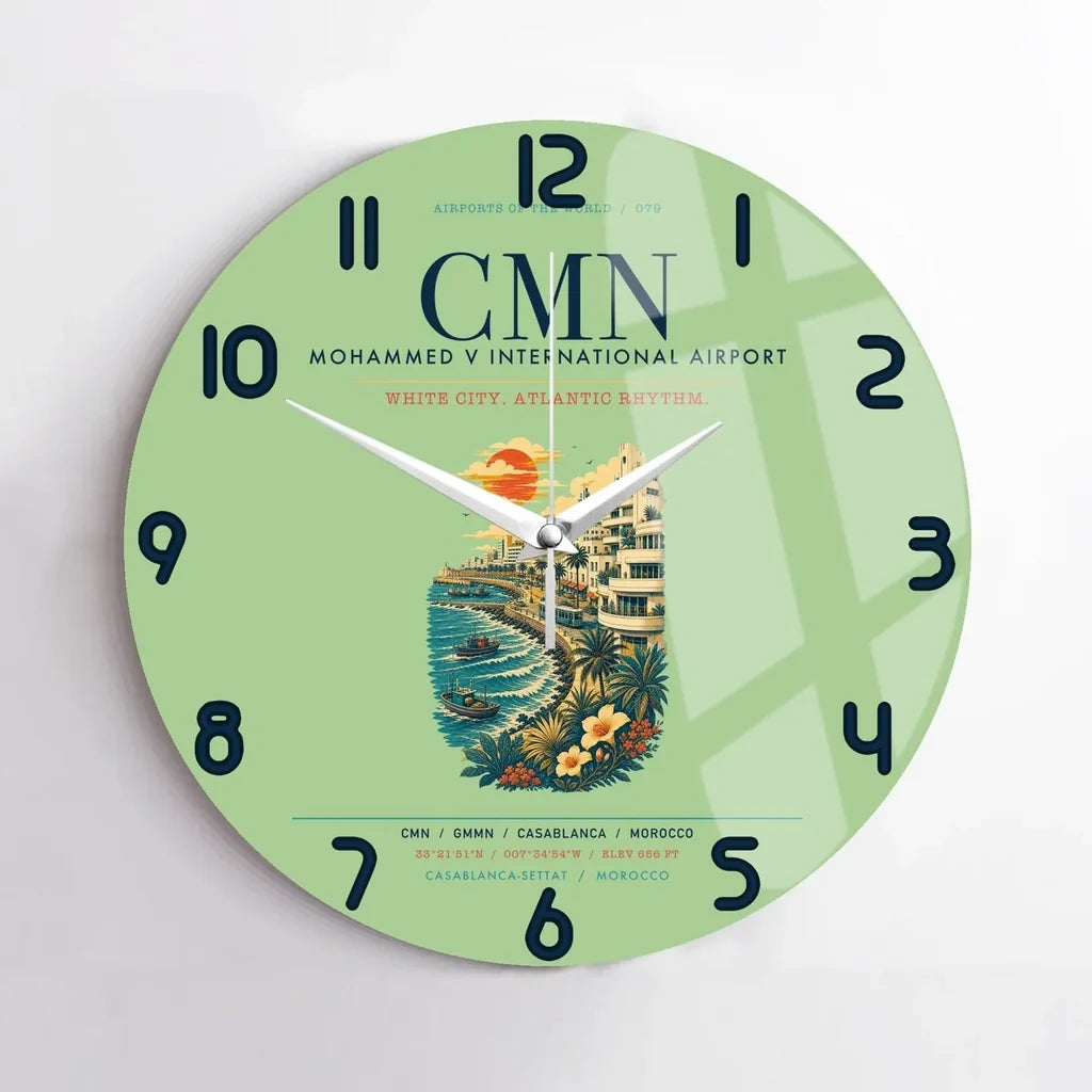 Casablanca Mohammed V International Airport CMN - Green