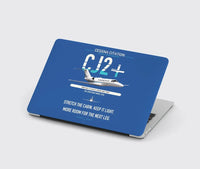 Thumbnail for Cessna Citation CJ2+ design on blue MacBook case