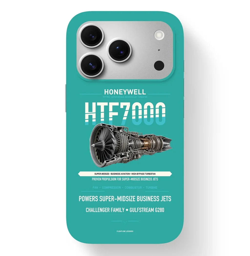 HTF7000 Case design on turquoise iphone case