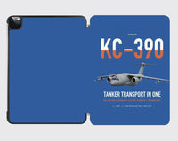 Thumbnail for Embraer KC-390 Millennium design on blue ipad tablet case