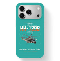 Thumbnail for Leonardo HH-139B design on turquoise magsafe iphone case, for iPhone 17 Pro