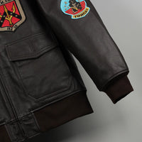 Thumbnail for Genuine Leather TOP GUN TOPGUN Maverick Style Pilot Jackets - view 15