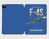 Thumbnail for F-4S Phantom II design on blue ipad tablet case