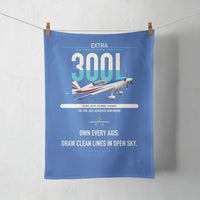 Thumbnail for Extra 300L design on blue towel
