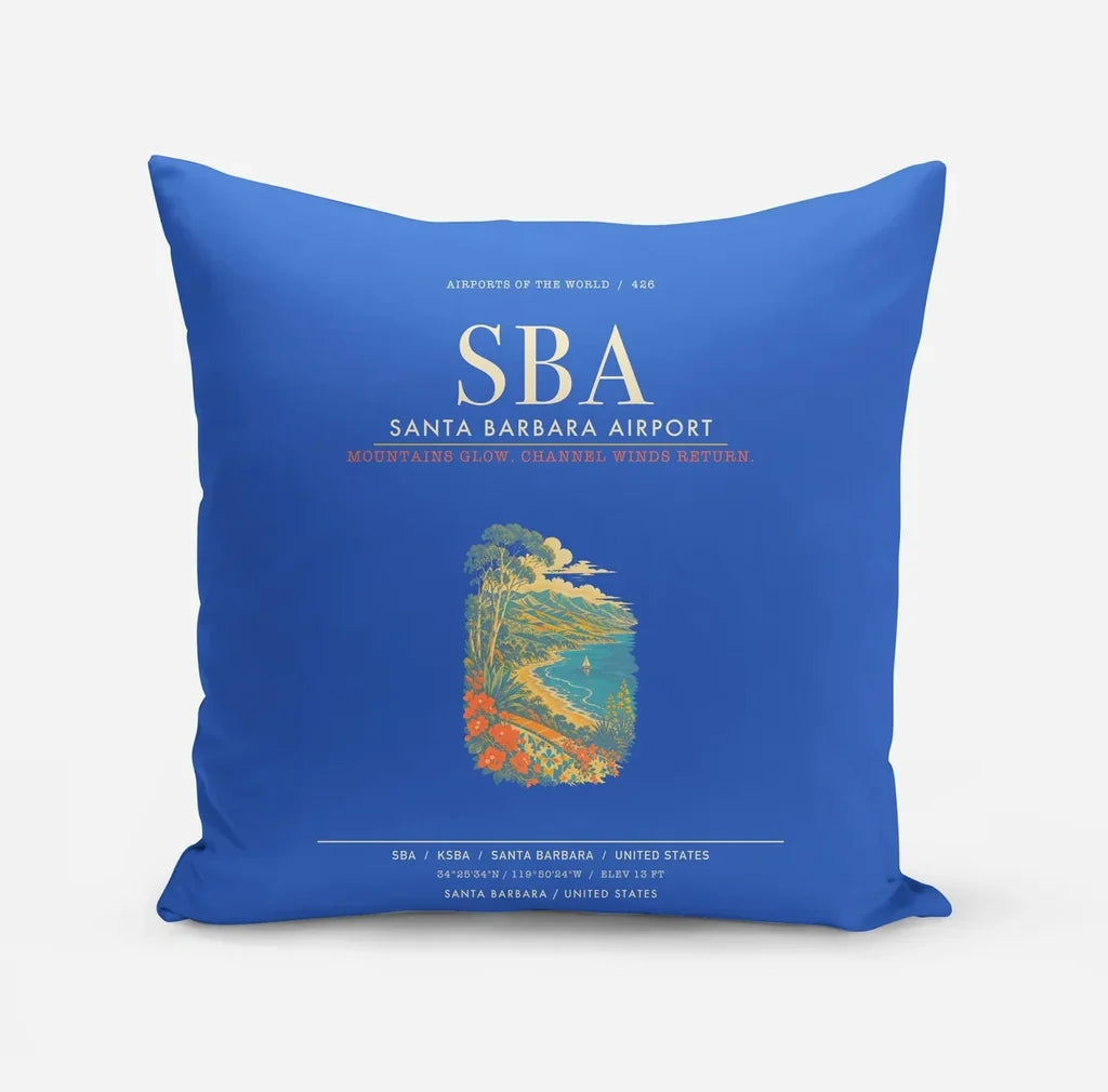 Santa Barbara Airport SBA - Blue