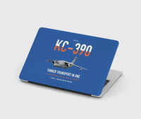 Thumbnail for Embraer KC-390 Millennium design on blue MacBook case