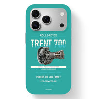 Thumbnail for TRENT 700 Case design on turquoise iphone case
