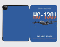 Thumbnail for HC-130J COMBAT KING II design on blue ipad tablet case