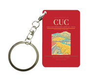 Thumbnail for Camilo Daza International Airport (CUC) design on red key chain