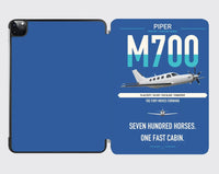 Thumbnail for Piper M700 Fury design on blue ipad tablet case