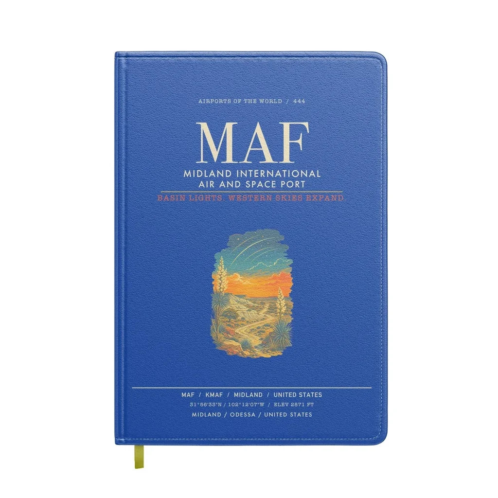 Midland International Air and Space Port MAF - Blue