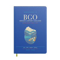 Thumbnail for Bergen Airport Flesland BGO - Seven-Rain Fjord Tapestry - Blue