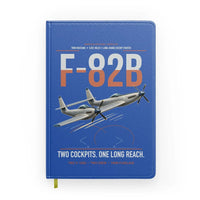 Thumbnail for F-82B Twin Mustang design on blue notebook
