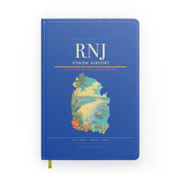Thumbnail for Yoron Airport (RNJ) design on blue notebook