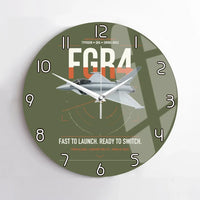 Thumbnail for Eurofighter Typhoon FGR4 design on green army no frame wall clock